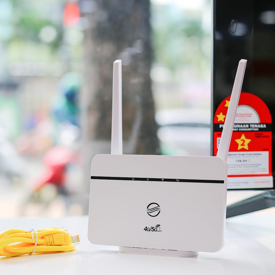 Bộ phát wifi sim 4G RS860 nhỏ gọn - Kết nối 32 user có 1 Cổng LAN/WAN