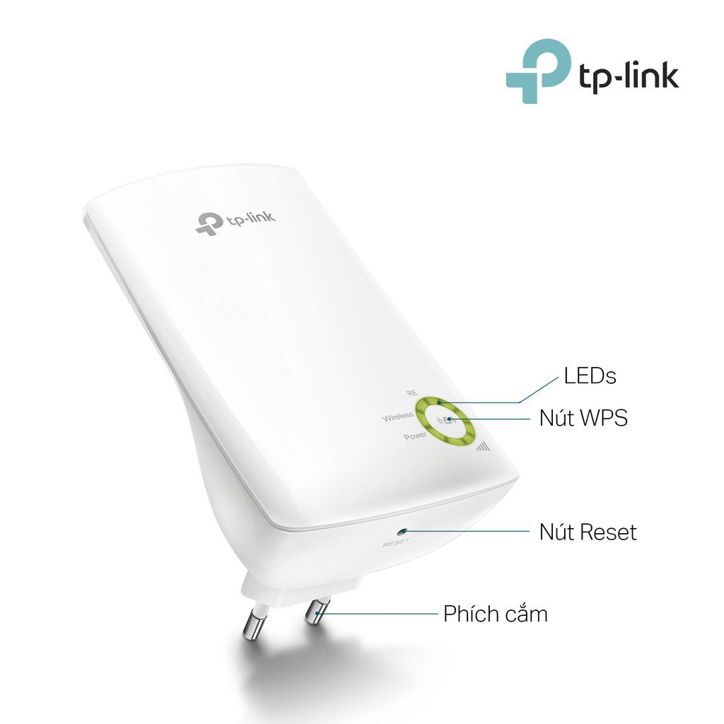Bộ kích sóng wifi TP-LINK TL-WA854RE Tốc Độ 300Mbps