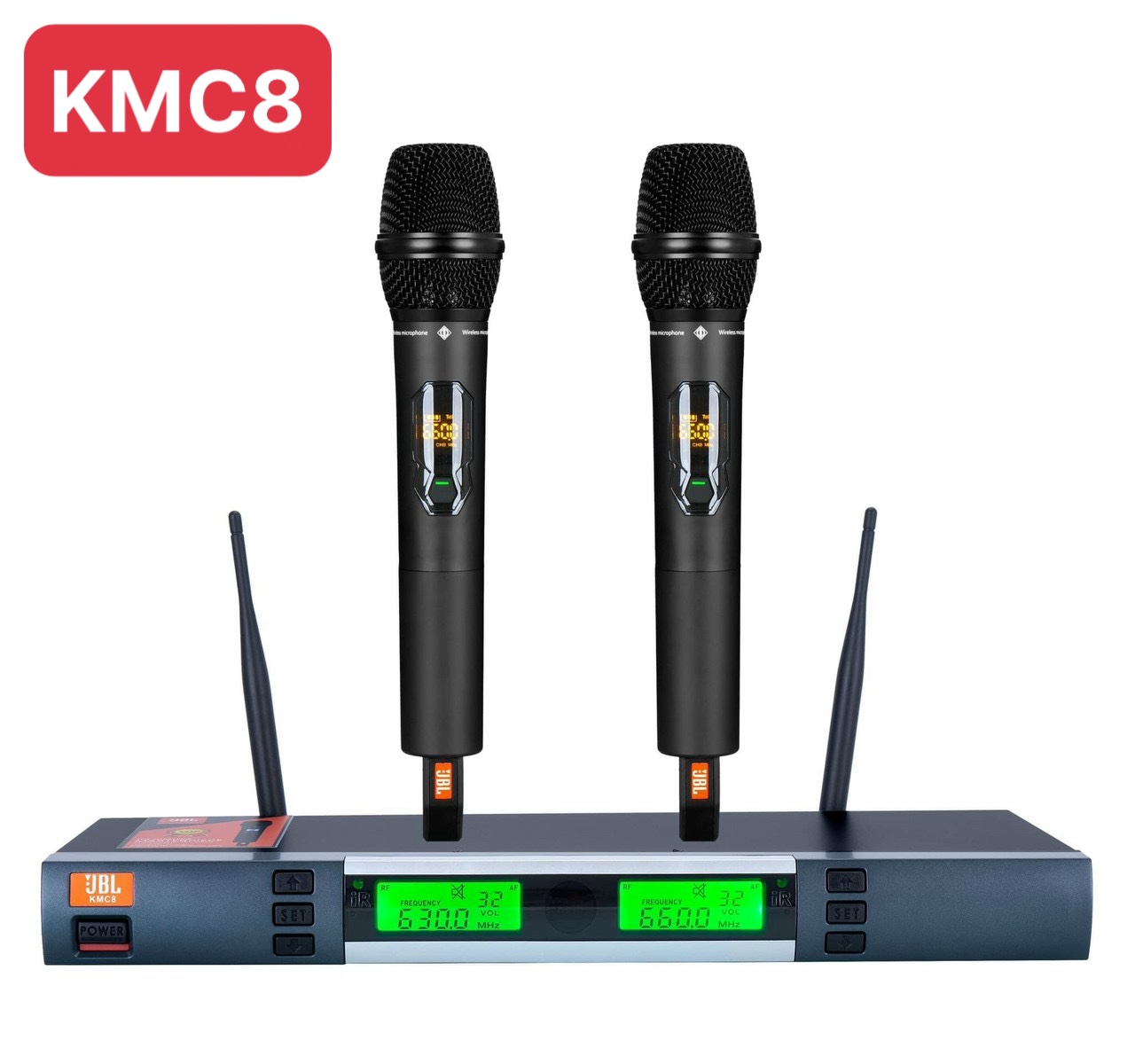 Micro không dây JBL KMC8 hát karaoke gia đình